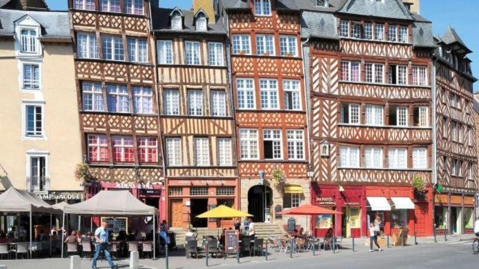 Splendide Appartement Rennes Centre + Parking Luaran gambar