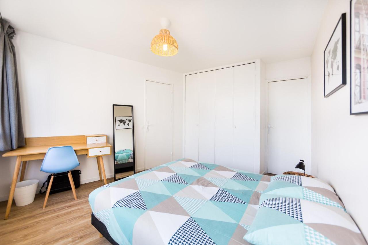 Splendide Appartement Rennes Centre + Parking Luaran gambar